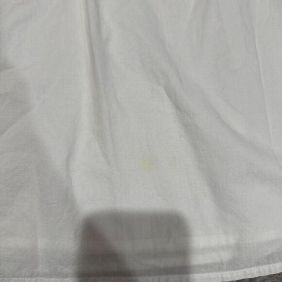 Talbots White Blouse with Colorful Embroidery - Picture 10 of 12